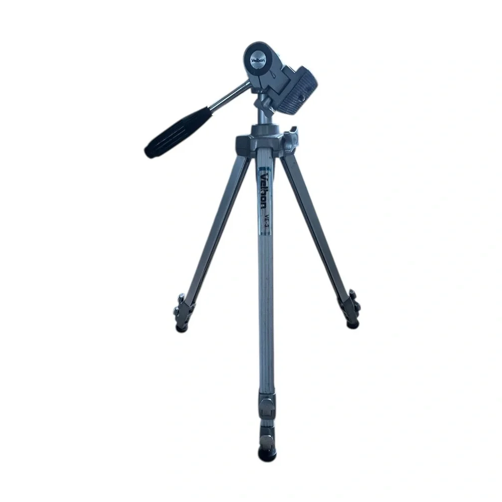 Velbon VE-3 camera tripod.